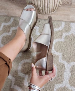 ZAPATOS LORGAN PLATINO - comprar online