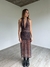 Vestido Effie Largo Animal - comprar online