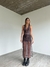 Vestido Effie Largo Animal - tienda online