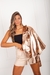 CHAQUETA DENIM CUERO GOLDEN ROSE - tienda online