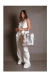 CARTERA PILAR platino - comprar online