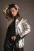 CAMISA FRIDDA platino cuero - comprar online