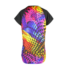 REMERA CON RECORTES STAMP - comprar online