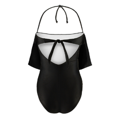 MALLA STRAPLESS CON VOLADO - comprar online
