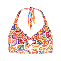 CORPIÑO HALTER CON ARGOLLA - comprar online