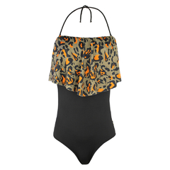 MALLA STRAPLESS CON VOLADOS