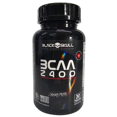 BCAA 2400 Suplemento Alimentar de Aminoácidos 30 Tabletes Black Skull