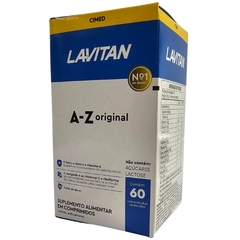 Suplemento Alimentar A-Z Original Lavitan Cimed 60 Comprimidos