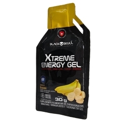 Xtreme Energy Gel Suplemento Alimentar Sabor Banana Black Skull 30g