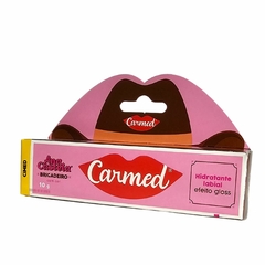 Hidratante Labial Ana Castela Efeito Gloss Com Cor Brigadeiro Carmed Cimed 10g