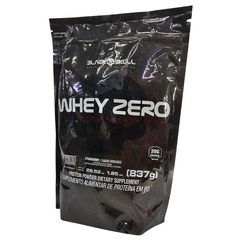 Whey em Pó Com Lactase Sabor Morango Zero Refil Black Skull 837g