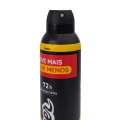 Desodorante Aerossol 0% Alumínio Masculino Wood 72h Super Cimed 250ml / 145g