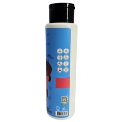 Frasco do Kit Shampoo + Condicionador de Milhões Vegano Intense Griffus, com rótulo colorido e ilustração.