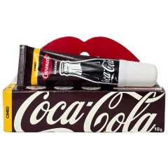 Hidratante Labial Coca Cola Com Cor Marrom Carmed Cimed 10g