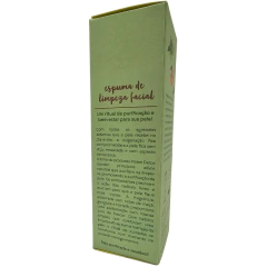 Espuma de Limpeza Facial Passo 1 Ritual de Limpeza Detox Vegano Piatan Natural 110ml