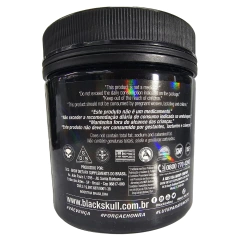 Glutamina em Pó Suplemento Alimentar Turbo Sem Sabor Black Skull 150g