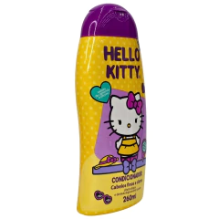Condicionador Para Cabelos Finos e Claros Hello Kitty Cia. da Natureza 260ml na internet