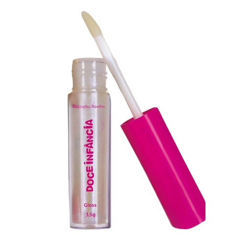 Gloss Labial Infantil Unicórnio Doce Infância Abelha Rainha 3g
