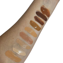 Base Tint Segunda Pele Bege Claro F-1 FPS 15 AR Maquiagem Abelha Rainha 30ml