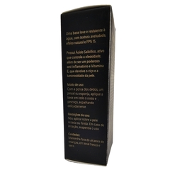 Base Tint Segunda Pele Bege Claro N-1 FPS 15 AR Maquiagem Abelha Rainha 30ml