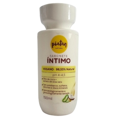 Sabonete Íntimo Óleo de Coco + Extrato de Aloe Vera Vegano Piatan Natural 150ml
