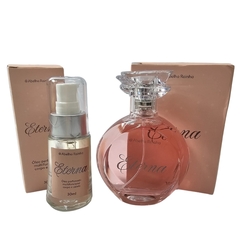 Kit Deo Parfum Perfume Feminino + Óleo Perfumado Multifuncional Corpo e Cabelo Eterna Abelha Rainha