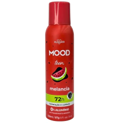 Desodorante Aerossol Sem Alumínio Teen Melancia Mood Care My Health 150ml / 87g