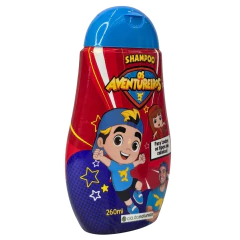 Shampoo Para Todos os tipos de Cabelos Os Aventureiros Luccas Neto Cia. da Natureza 260ml na internet
