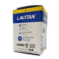 Suplemento Alimentar A-Z Original Lavitan Cimed 30 Comprimidos