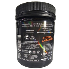 Creatina em Pó Suplemento Alimentar Turbo Sabor Laranja Black Skull 300g