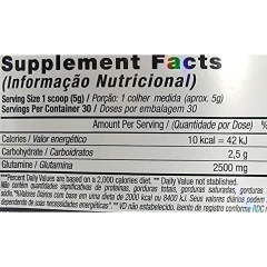 Glutamina em Pó Suplemento Alimentar Turbo Sem Sabor Black Skull 150g