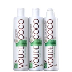 Kit Griffus Vou De Coco Leave-in (3 Produtos)