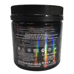 Pré Treino Bone Crusher Sabor Frutas Vermelhas Black Skull 150g