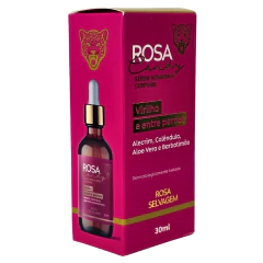 Sérum Hidratante Corporal Rosa Candy Vegano Rosa Selvagem 30ml