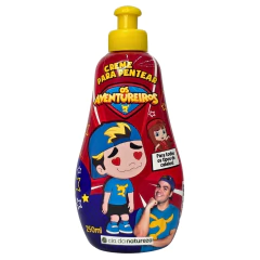 Creme de Pentear Todos os Tipos de Cabelos Luccas Neto Os Aventureiros Luccas Neto Cia. Da Natureza 250ml