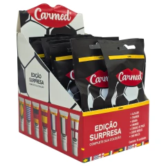 Kit 14 Hidratante Labial Incolor Seleções Copa do Mundo Edição Surpresa Carmed Cimed
