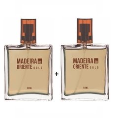 Kit 2 Deo Colônia Spray Masculina Madeira do Oriente Gold Abelha Rainha 50ml