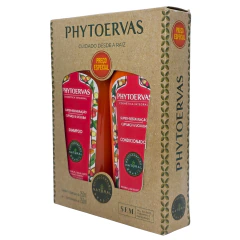 Kit Shampoo + Condicionador Super Restauração Cupuaçu & Ucuuba Phytoervas