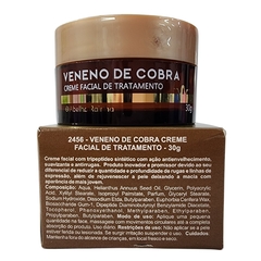 Creme Facial Tratamento Antienvelhecimento Noturno Veneno de Cobra Abelha Rainha 30g