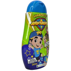 Shampoo 3 em 1 Para Todos os tipos de Cabelos Os Aventureiros Luccas Neto Cia. da Natureza 260ml na internet