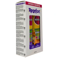Kit Shampoo + Condicionador Que Banho Mais Feliz Kids Vegano Regefort Skafe - eBena