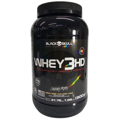 Whey em Pó Concentrado + Isolado e Hidrolisado Sabor Cookies & Cream 3 HD Black Skull 900g