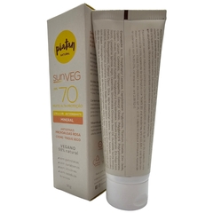 Protetor Solar Facial Mineral FPS 70 Vegano SunVEG Piatan Natural 50g