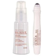 Kit Sérum Concentrado Para Marcas Profundas + Sérum Preenchedor Efeito Botox Renovil Abelha Rainha