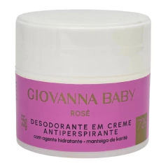 Desodorante Creme Rosé 72h Giovanna Baby 55g