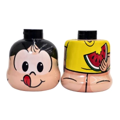 Shampoo 260ml + Condicionador 245ml Magali Turma da Mônica Kids Em Bonecos Colecionáveis Cia. da Natureza - eBena