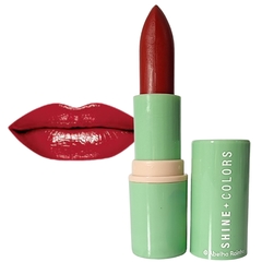 Batom Brilho e Sabor Cereja FPS 15 Shine Colors Abelha Rainha 3,7g