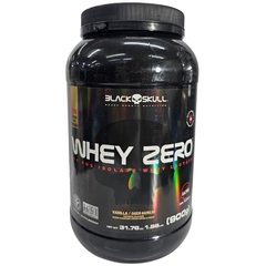 Whey em Pó Com Lactase Sabor Baunilha Zero Black Skull 900g