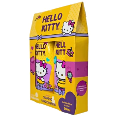 Kit Shampoo + Condicionador Cabelos Finos e Claros Hello Kitty Cia. da Natureza - eBena