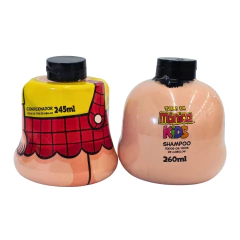 Imagem do Shampoo 260ml + Condicionador 245ml 4 Bonecos Turma da Mônica Kids Em Bonecos Colecionáveis Cia. da Natureza